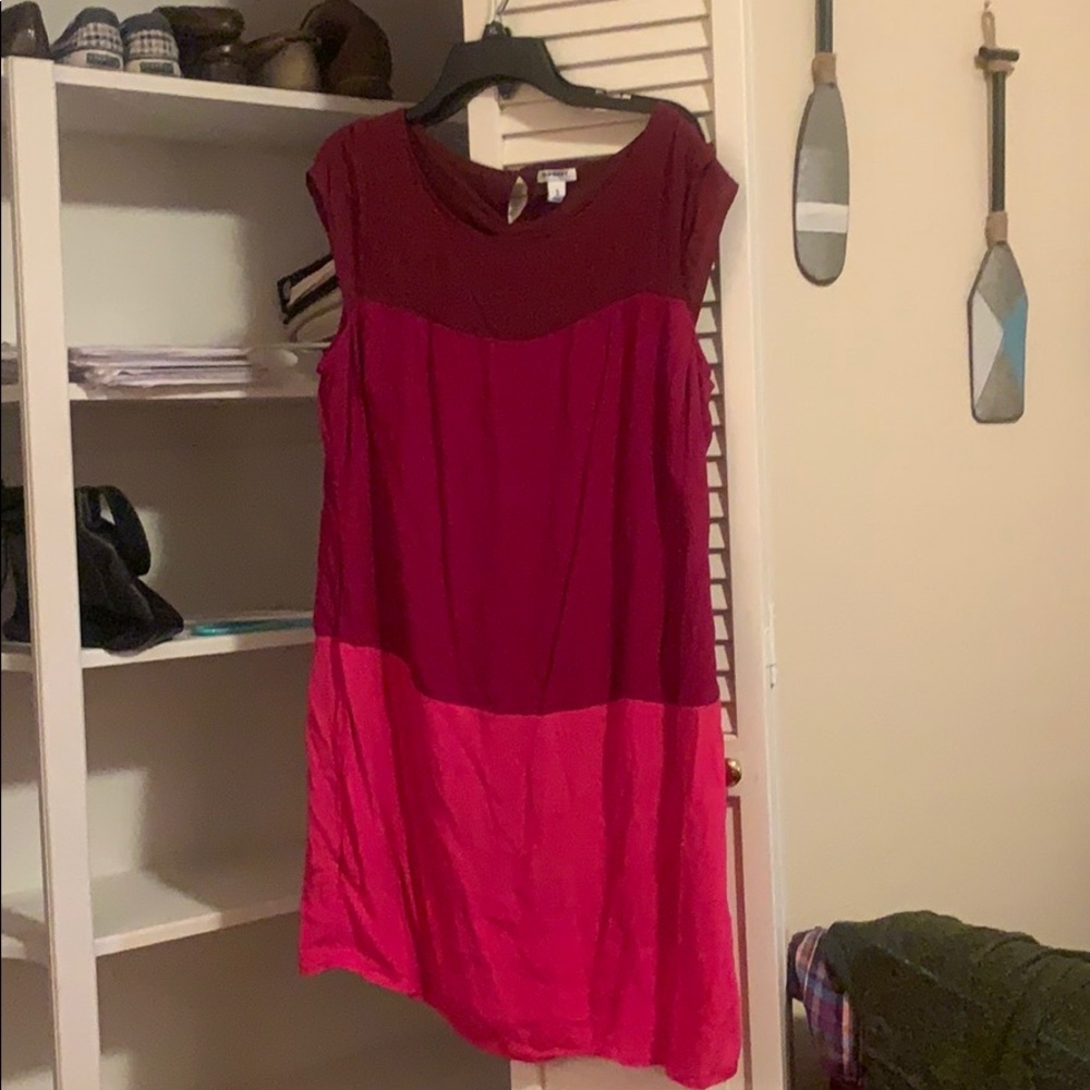 Block pinks dress